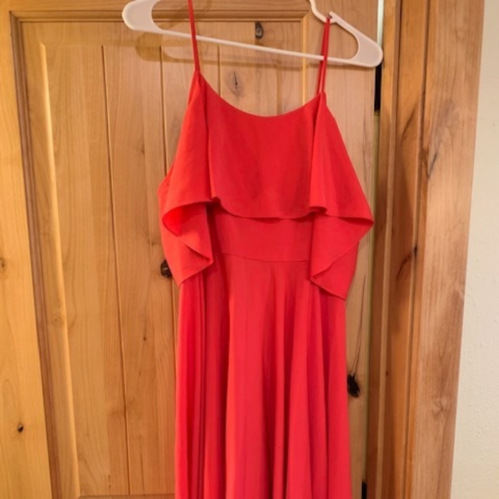 Red CeCe OTS Shift Dress (Sm)
